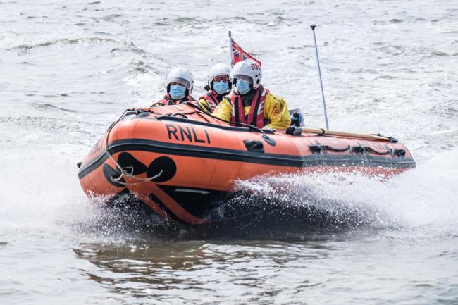 The RNLI was dispatched to the scene (file picture)