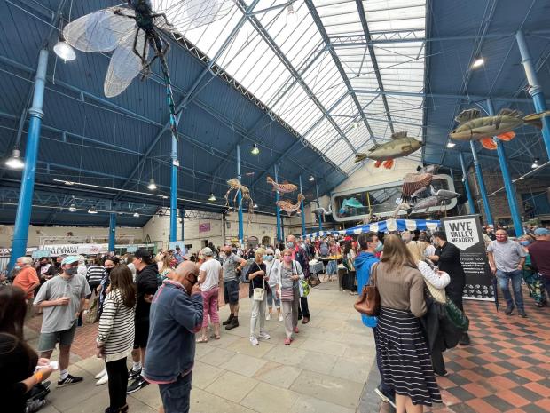 South Wales Argus: The Market Hall had a selection of stalls to view 