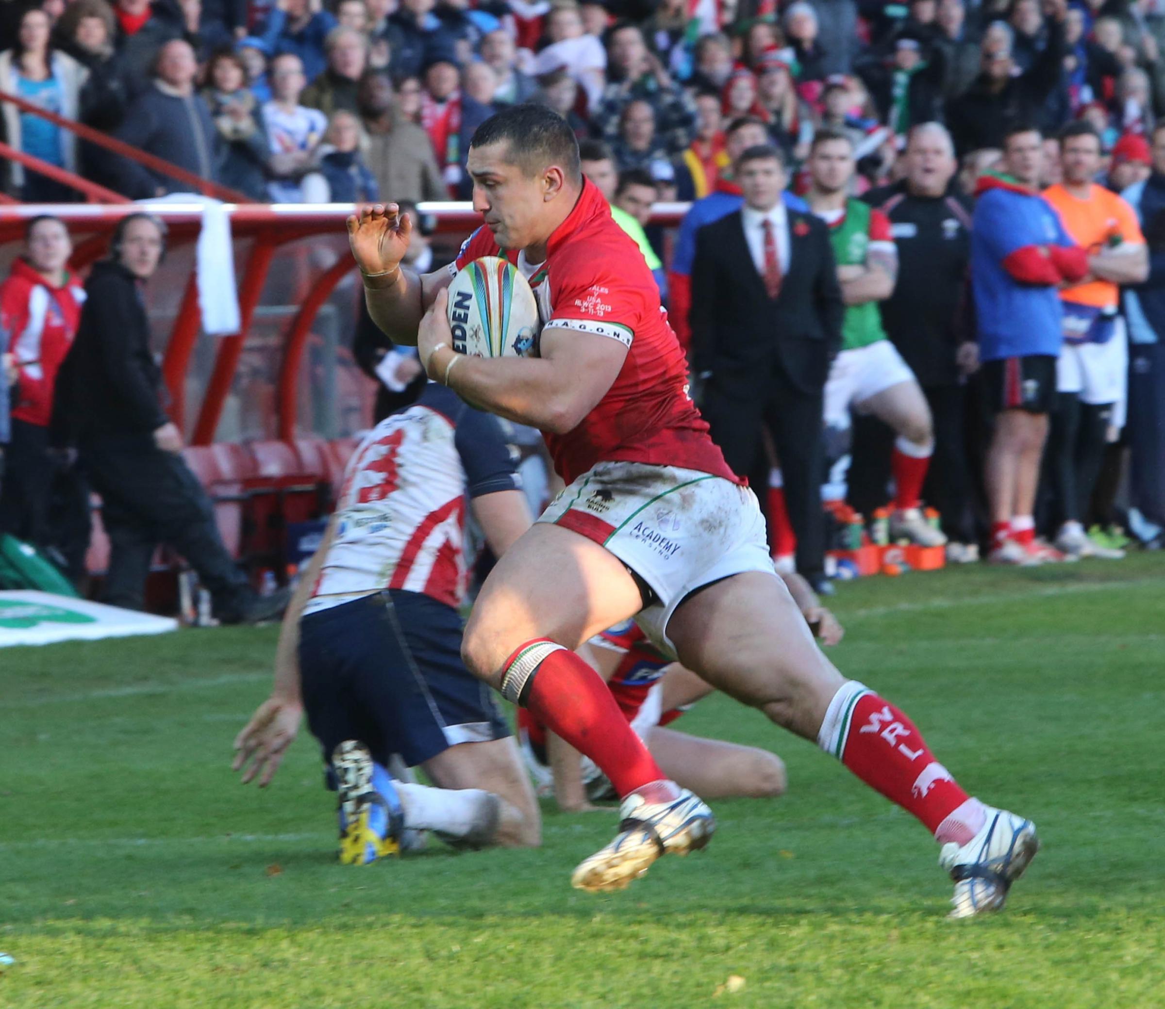 Ben Flower played 17 times for Wales as well as starring in Super League