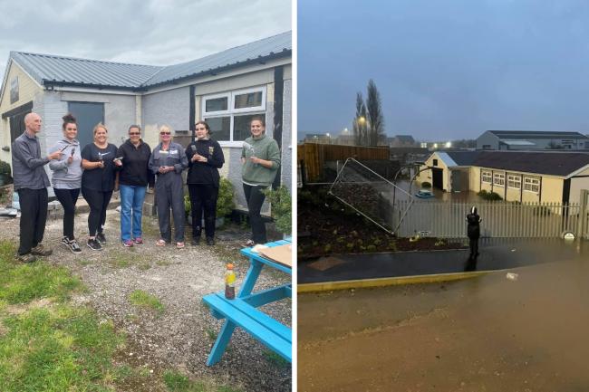 Newport charity building destroyed by flooding restored by ‘kind’ volunteers