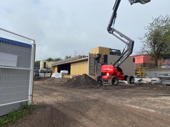 South Wales Argus: Work ongoing at the new branch South Wales Argus: Work ongoing at the new branch