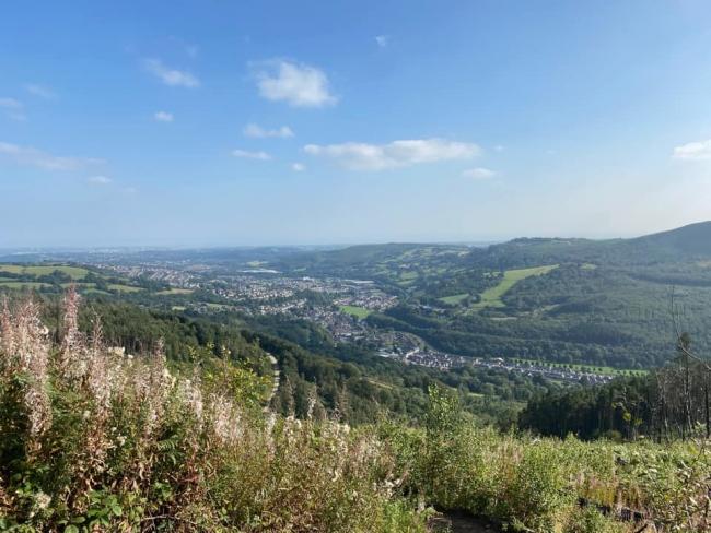 Risca: Taken from Cwmcarn Forest Drive. Picture: Kate Blakemore.