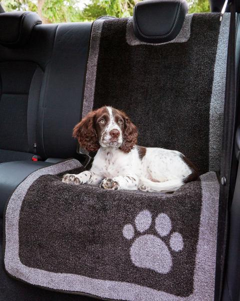 South Wales Argus: Pet Collection Paw Car Seat Cover. (Aldi)
