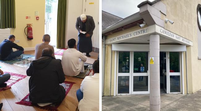 Muslim prayer services can now take place at St Michael's Community Centre in Abergavenny