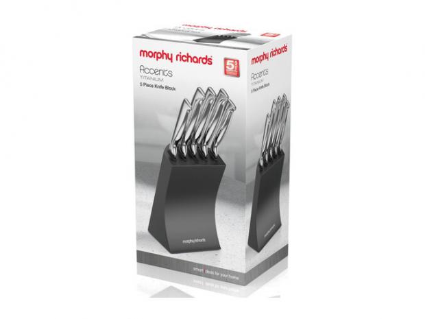 South Wales Argus: Morphy Richards Knives (Lidl)