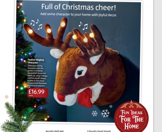 South Wales Argus: This Christmas character will make the perfect decoration. (Aldi)