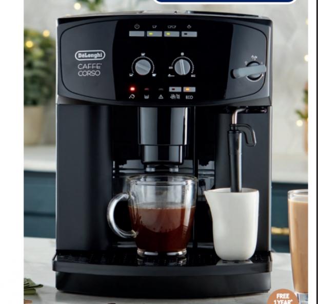 South Wales Argus: This coffee machine will make the perfect present. (Aldi)