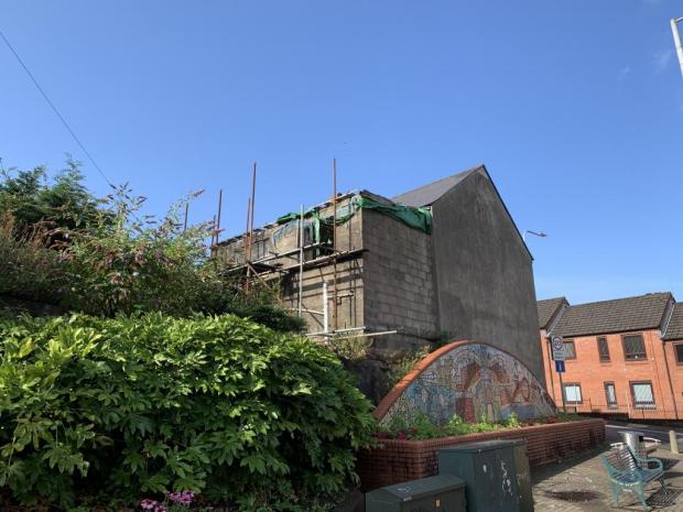 South Wales Argus: The rear of the property (Credit: Auction House South Wales)