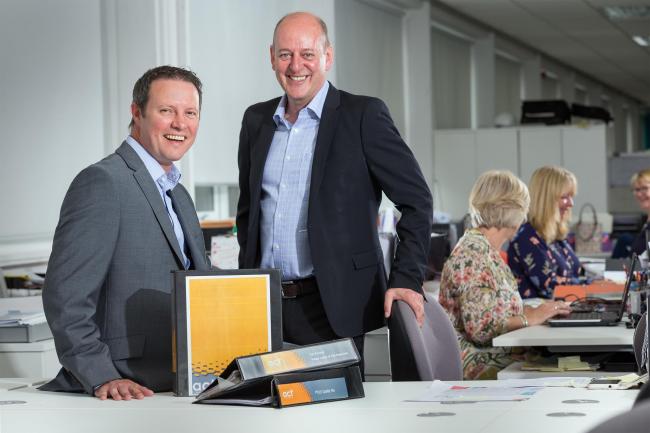 L-R Managing Director Richard Spear, CEO Andrew Cooksley