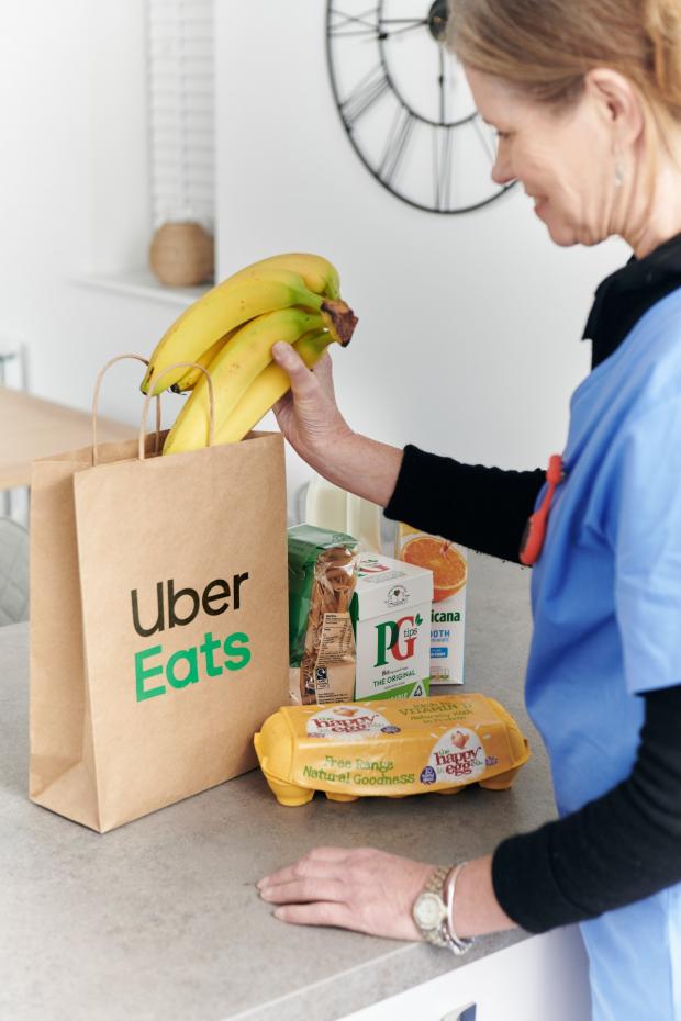 South Wales Argus: Picture: Uber/Uber Eats