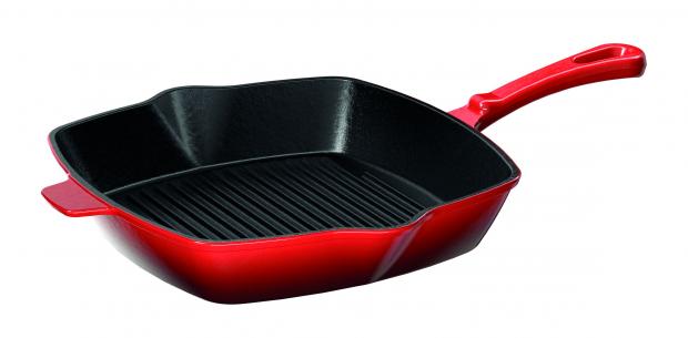 South Wales Argus: Cast Iron Grill Pan (Lidl)