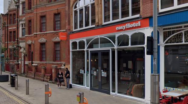 South Wales Argus: The easyHotel in Birmingham city centre