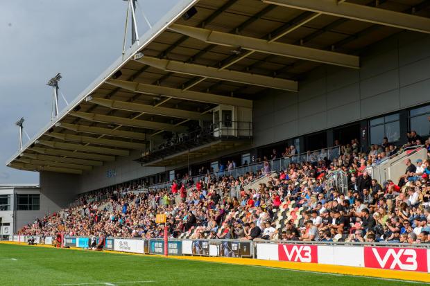 South Wales Argus: BACKING: Dragons fans won't be at Rodney Parade on New Year's Day