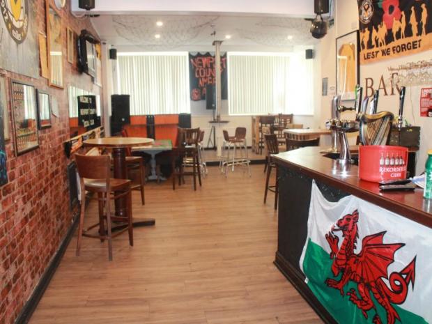 South Wales Argus: The main bar area (Credit: Sidney Phillips)