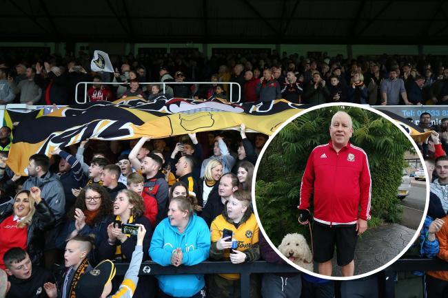 Newport County fans are offering financial help to the club after crowds were banned from Rodney Parade.