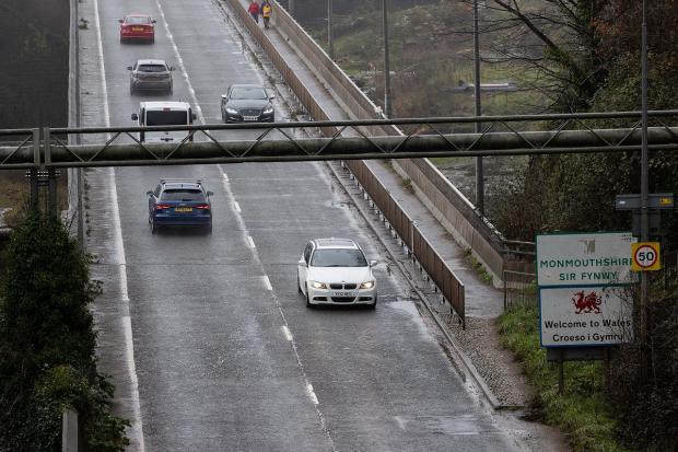 South Wales Argus: Vehicles entering and leaving Wales on Boxing Day. Picture: Huw Evans Picture Agency