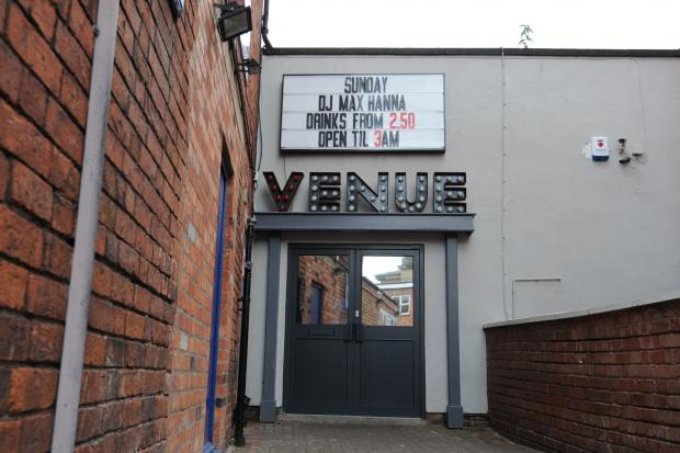 South Wales Argus: The Venue says the Welsh are welcome this evening, even if clubs in Wales are closed