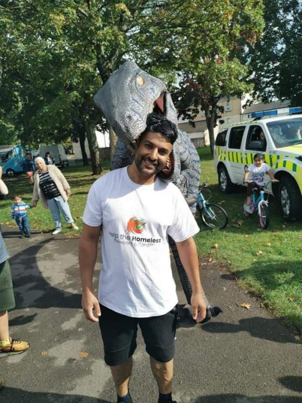 South Wales Argus: Tariq Khan (Picture: Feed Newport CIC)