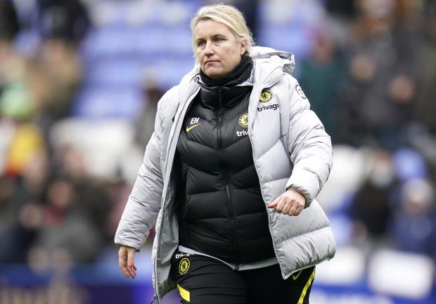 South Wales Argus: Chelsea Women manager Emma Hayes. Picture: PA