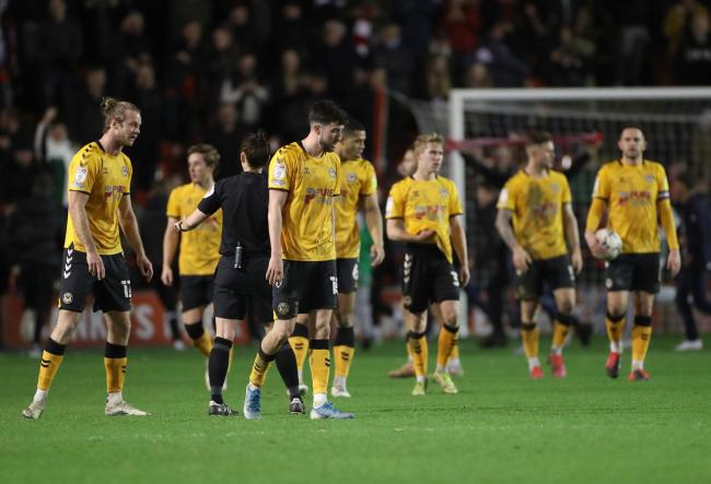 ANGUISH: County conceded at the death against Walsall