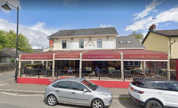 South Wales Argus: The Commercial Inn was 'unusually quiet' on New Year's Eve. Google Maps