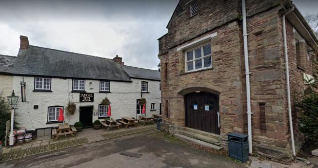 South Wales Argus: The Angel Inn had to close due to staff testing positive for covid. Google Maps