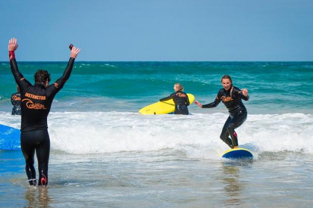 South Wales Argus: Beginner's Surf Experience. Credit: Tripadvisor