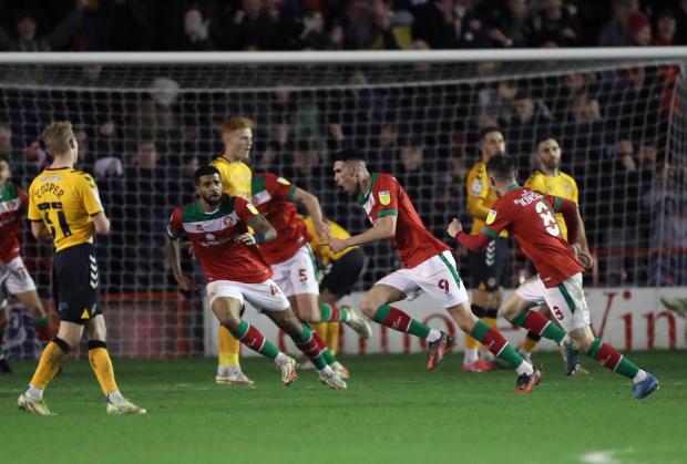 South Wales Argus: DENIED: Walsall struck in injury time to draw against County