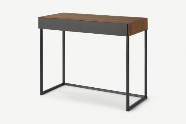 South Wales Argus: The Hopkins Compact Desk is available via MADE. Picture: MADE
