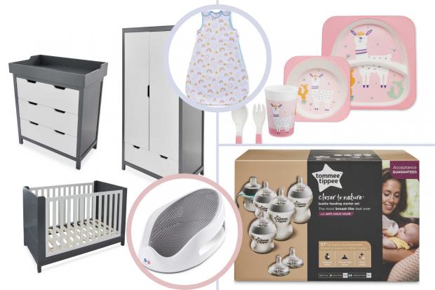 South Wales Argus: Just some of the items available in the Aldi Specialbuys baby event (Aldi)