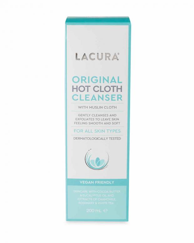 South Wales Argus: Lacura Original Hot Cloth Cleanser (Aldi)