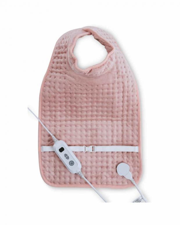 South Wales Argus: Easy Home Blush Pink Heated Pad (Aldi)
