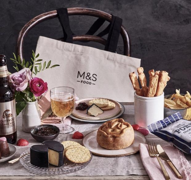 South Wales Argus: The Way to My Heart Grazing collection (M&S)
