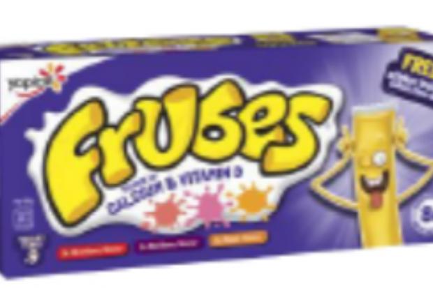 South Wales Argus: Frubes are sold in in major UK supermarkets including Tesco, Sainsbury’s and Morrisons. (FSA)