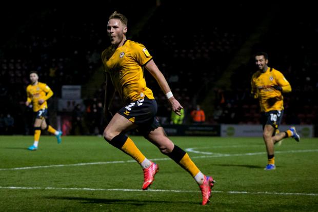 South Wales Argus: Cameron Norman scored for County at Leyton Orient