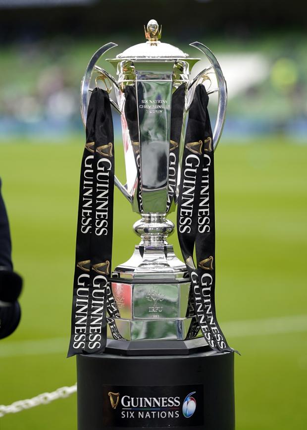 South Wales Argus:  Guinness Six Nations Championship Trophy. Picture: PA