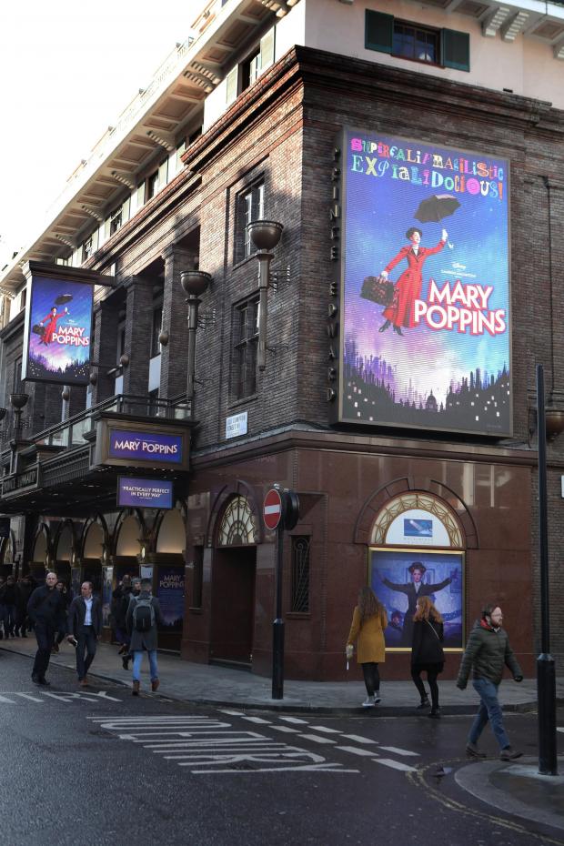 South Wales Argus: Mary Poppins the Musical. Credit: PA