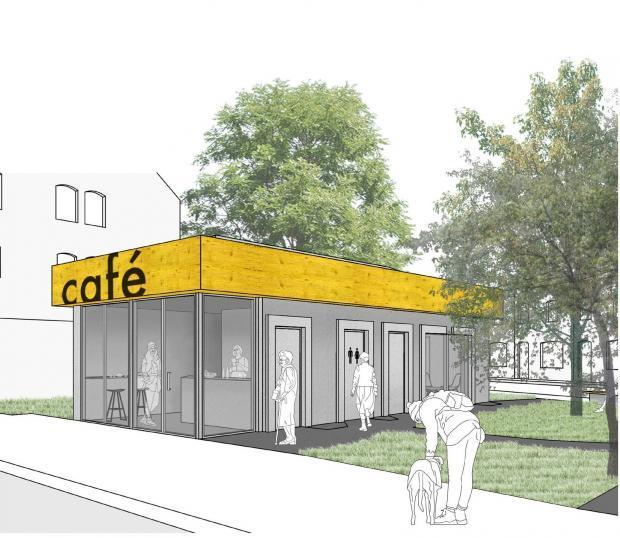 South Wales Argus: An artist impression of what the café will look like