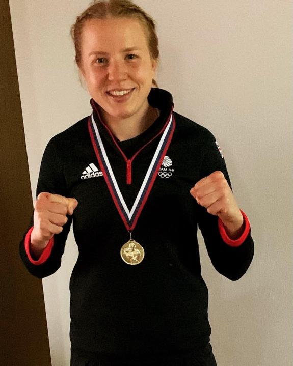 South Wales Argus: Rosie Eccles is setting new targets. South Wales Argus: Rosie Eccles is setting new targets.