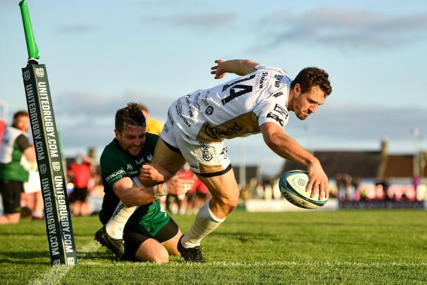 South Wales Argus: Jonah Holmes finished superbly at Connacht