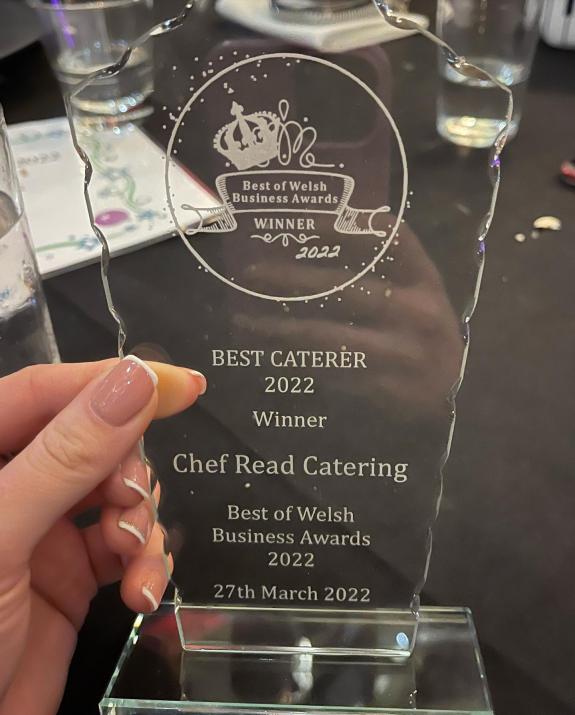 South Wales Argus: Chef Read Catering won 'best caterer' (Picture: Facebook) South Wales Argus: Chef Read Catering won 'best caterer' (Picture: Facebook)