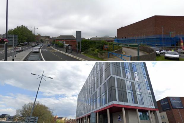 South Wales Argus: Admiral Building: before and after