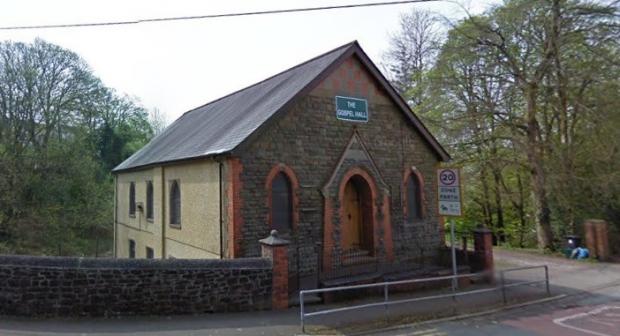 South Wales Argus: Gospel Hall - Poplar Road, Georgetown, Tredegar - from Google Streetview.