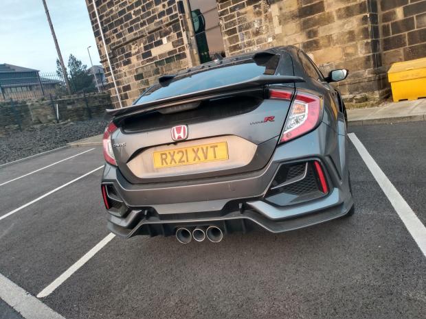 South Wales Argus: The Honda Civic Type R on test in West Yorkshire 