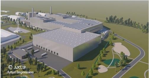 South Wales Argus: Ciner Glass Plant  1 - - they hope to build the plant at the Rassau Industrial Estate, Ebbw Vale.