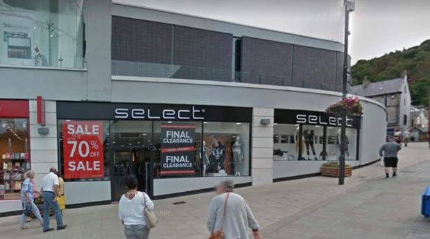 South Wales Argus: The shop Select in the middle of Bangor closed its doors for the last time in April 2022. Photo: Google Streetview