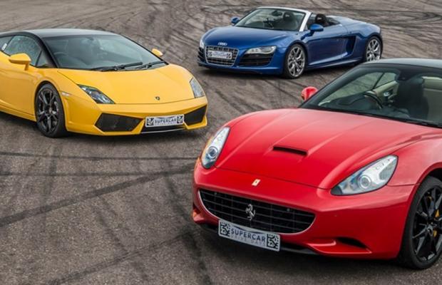 South Wales Argus: Triple Supercar Driving Blast with High Speed Passenger Ride. Credit: Buyagift