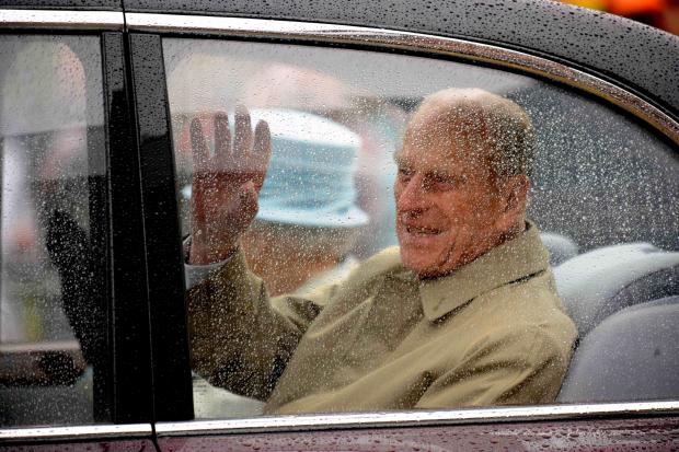 South Wales Argus: SWA MIKE LEWIS 27 4 12 REPORTER RUTH
LONG TO 'RAIN' OVER US  PRINCE PHILIP AT THE ROYAL VISIT AT THE WORKS IN EBBW VALE