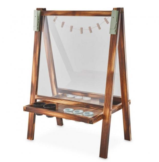 South Wales Argus: Outdoor Wooden Easel (Aldi)