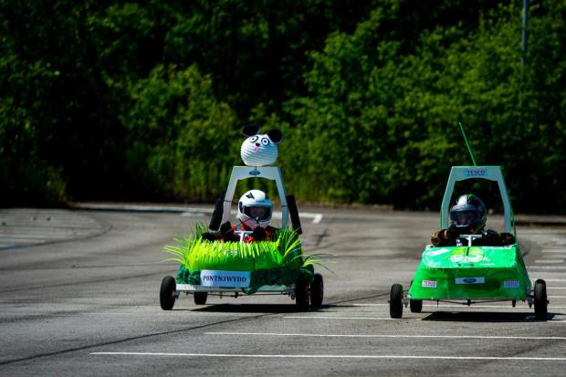 South Wales Argus: Pontnewydd Panda racing at the 2019 event